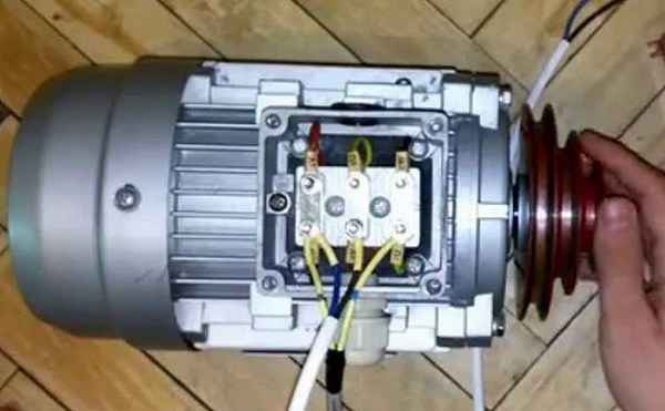 Как подключить трехфазный двигатель 380 вольт на 220